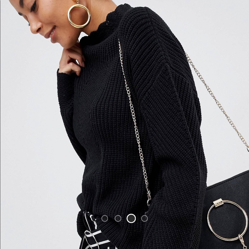 Tall High Neck Sweater